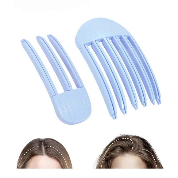 Unbranded Accessories - 2Pcs Volumizing Hair Clips for Women Easy High Crown Volume Tool No Crease Hair